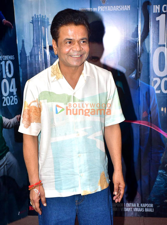 photos akshay kumar rajpal yadav priyadarshan snapped promoting their film bhooth bangla 3