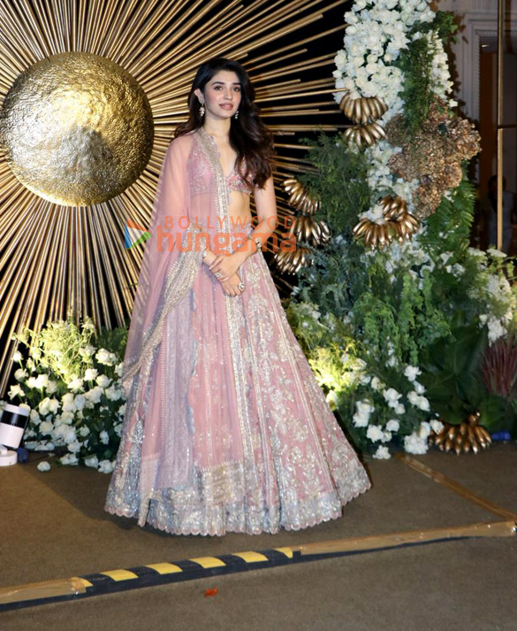 photos allu arjun mrunal thakur sreeleela kriti sanon and others attend vijay deverakonda rashmika mandannas wedding reception 6