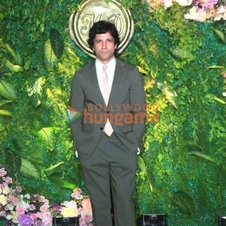 Photos: Tiger Shroff, Farhan Akhtar, Neha Dhupia, Karan Johar and others at Komal Nahta’s son Mohak Nahta’s wedding reception