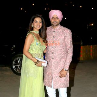 Photos: Harbhajan Singh, Geeta Basra, Yuvraj Singh and others attend Arjun Tendulkar’s sangeet ceremony
