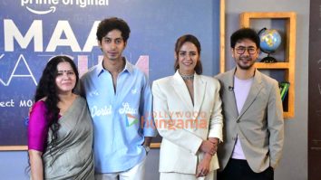 Photos: Mona Singh, Mihir Ahuja, and Nicholas Kharkongor snapped promoting Maa Ka Sum