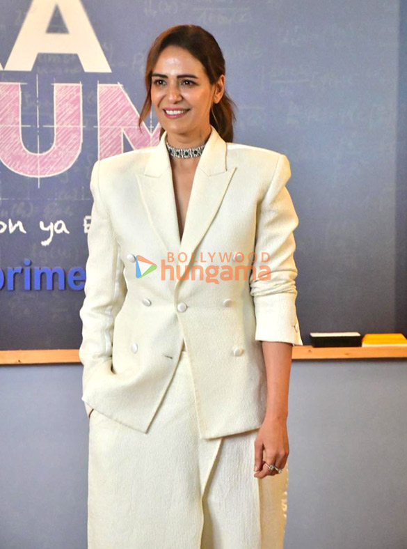 photos mona singh mihir ahuja and nicholas kharkongor snapped promoting maa ka sum 5