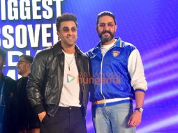 Photos: Ranbir Kapoor and Abhishek Bachchan snapped at ISGL launch