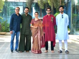 Photos: Sanya Malhotra, Aditya Rawal, Aditya Seal and others snapped at Abundantia Entertainment office in Andheri