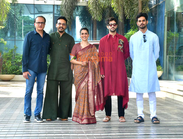 Photos: Sanya Malhotra, Aditya Rawal, Aditya Seal and others snapped at Abundantia Entertainment office in Andheri Photos: Sanya Malhotra, Aditya Rawal, Aditya Seal and others snapped at Abundantia Entertainment office in Andheri