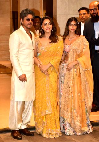 Photos: Shah Rukh Khan, Aamir Khan, Abhishek Bachchan, Aishwarya Rai Bachchan, Amitabh Bachchan, Jaya Bachchan, Farhan Akhtar and others attend Arjun Tendulkar & Saaniya Chandhok’s wedding ceremony