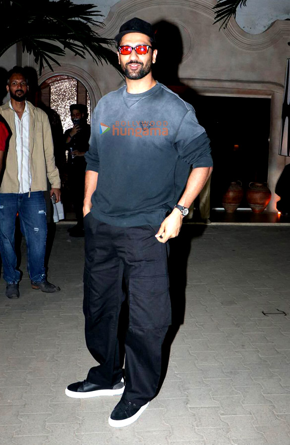 photos vicky kaushal mozez singh guneet monga and others snapped at bastian in bandra 3