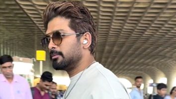 Pushpa aka Allu Arjun papped at the airport