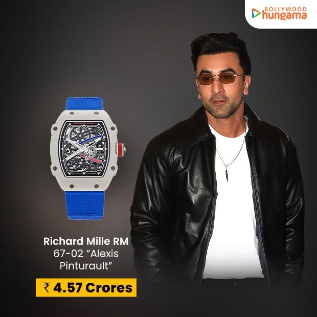 Ranbir Kapoor sports Rs. 4.57 crores Richard Mille watch as he steps in his new Love & War clean shaven look