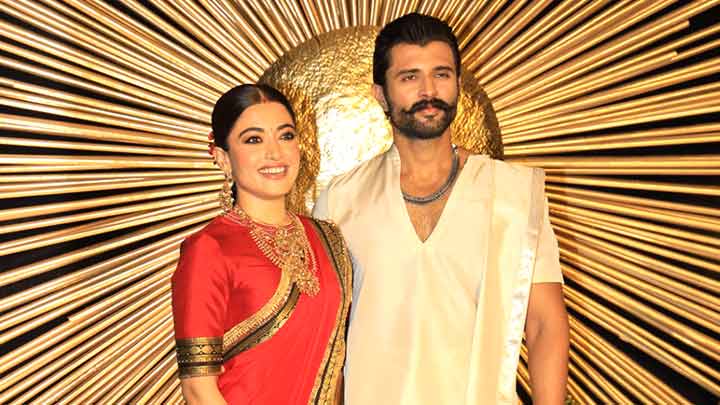 Rashmika Mandanna & Vijay Deverakonda’s Dreamy Reception Look Goes Viral | Kriti Sanon | Mrunal Thakur