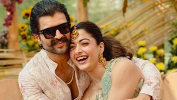 Rashmika Mandanna and Vijay Deverakonda post Haldi ceremony pictures on Instagram