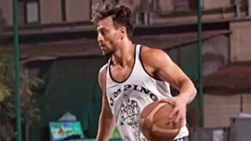 What a throw! Tiger Shroff