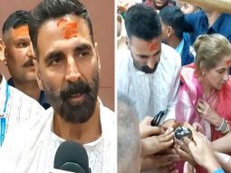 Akshay Kumar visits Mahakaleshwar Temple in Ujjain with Dimple Kapadia and Tiger Shroff ahead of Bhooth Bangla release: “I prayed for the entire country”