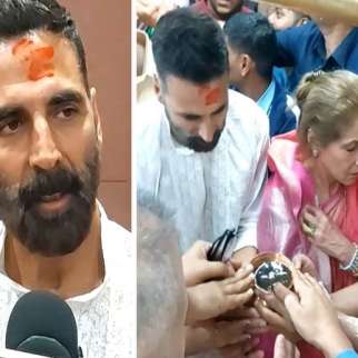 Akshay Kumar visits Mahakaleshwar Temple in Ujjain with Dimple Kapadia ahead of Bhooth Bangla release: “I prayed for the entire country"