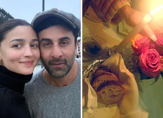 Alia Bhatt shares glimpse of anniversary trip with Ranbir Kapoor in Lech: “Tu saath hain toh din raat hain”
