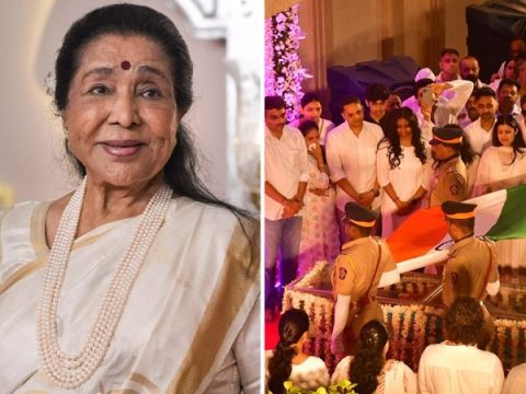 Asha Bhosle accorded full state honours as last rites will take place at Shivaji Park in Mumbai Asha Bhosle accorded full state honours as last rites will take place at Shivaji Park in Mumbai