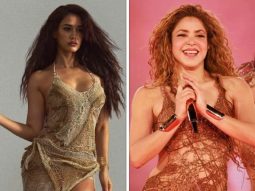 Disha Patani and Shakira serve contrasting gold looks in style face-off