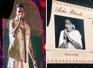 From silence to smiles: Karan Aujla honours Asha Bhosle at Mumbai concert with her unforgettable ‘Tauba Tauba’ video