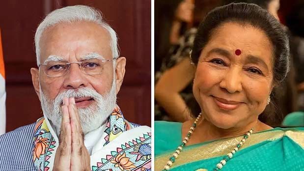 PM Narendra Modi wishes Asha Bhosle a speedy recovery after hospitalisation