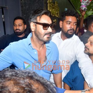 Photos: Ajay Devgn spotted near his residence on his birthday