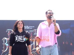 Photos: Akshay Kumar and Wamiqa Gabbi snapped promoting their film Bhooth Bangla in Delhi