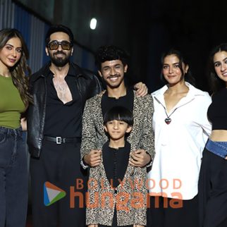Photos: Ayushmann Khurrana, Sara Ali Khan, Rakul Preet Singh, Wamiqa Gabbi and others snapped promoting Pati Patni Aur Woh Do