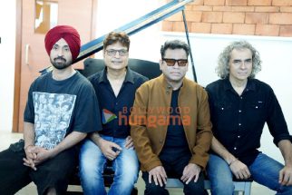 Photos: Diljit Dosanjh, A.R. Rahman, Imtiaz Ali snapped recording for Imtiaz Ali’s Main Vaapas Aaunga