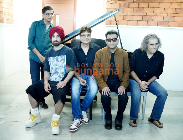 photos diljit dosanjh a r rahman snapped recording for imtiaz alis main vaapas aaunga 2