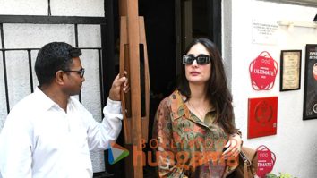 Photos: Kareena Kapoor Khan, Karishma Kapoor and Amrita Arora snapped outside a restaurant in Bandra