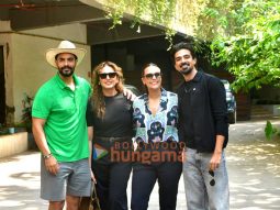 Photos: Neha Dhupia, Huma Qureshi, Saqib Saleem and Angad bedi snapped in Juhu