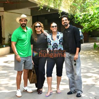 Photos: Neha Dhupia, Huma Qureshi, Saqib Saleem and Angad bedi snapped in Juhu
