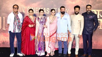 Photos: Riteish Deshmukh, Genelia Deshmukh, Sanjay Dutt, Abhishek Bachchan, Vidya Balan and others grace the trailer launch of Raja Shivaji