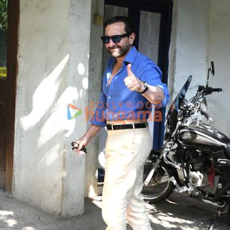 Photos: Saif Ali Khan snapped at dubbing studio in Bandra