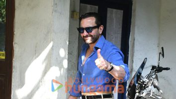 Photos: Saif Ali Khan snapped at dubbing studio in Bandra