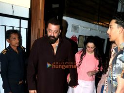 Photos: Sanjay Dutt, Fardeen Khan snapped with their families in Bandra