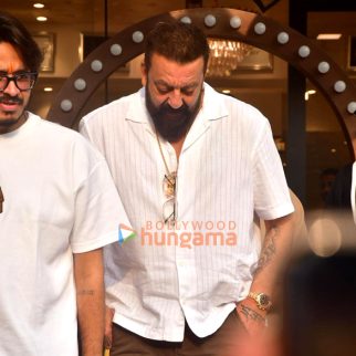 Photos: Sanjay Dutt snapped in Juhu