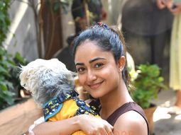 Photos: Tridha Choudhary snapped outside a salon in Bandra