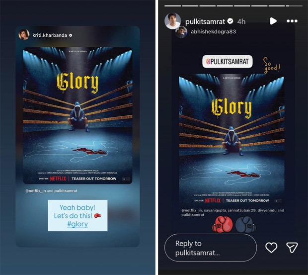 Pulkit Samrat drops new Glory poster ahead of teaser release; earns nod from India’s boxing community