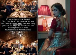 Sanya Malhotra wraps Kashmir schedule of Sundar Poonam, shares BTS glimpses