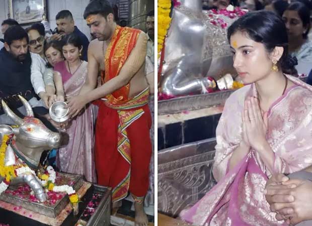 Sara Arjun attends Bhasma Aarti at Shree Mahakaleshwar Temple after Dhurandhar The Revenge crosses Rs 1000 crores in Hindi: “I am overjoyed”