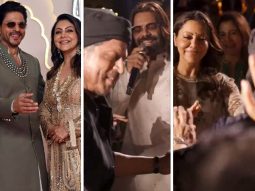 Shah Rukh Khan grooves to peppy music at Anant Ambani’s birthday bash; Ranveer Singh joins Kailash Kher on stage in viral video