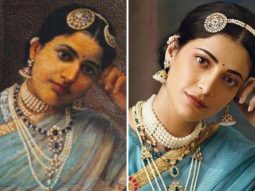 Shruti Haasan recreates Raja Ravi Varma’s iconic muse in G Venket Ram’s viral photo series; internet reacts