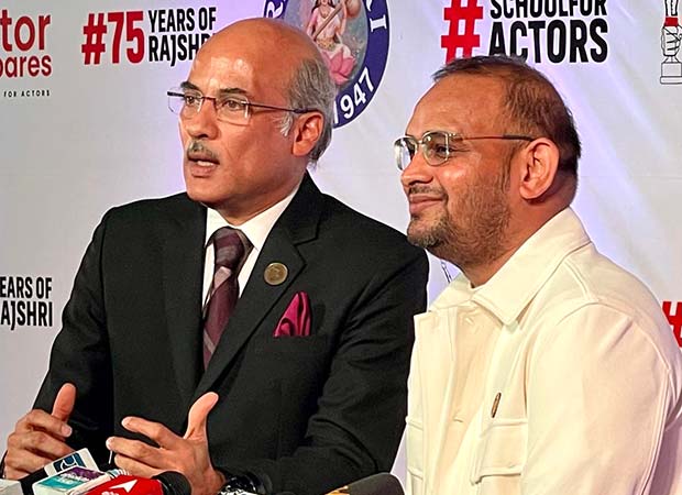 Sooraj Barjatya & Mahaveer Jain to unveil title and release date of Ayushmann Khurrana and Sharvari starrer.