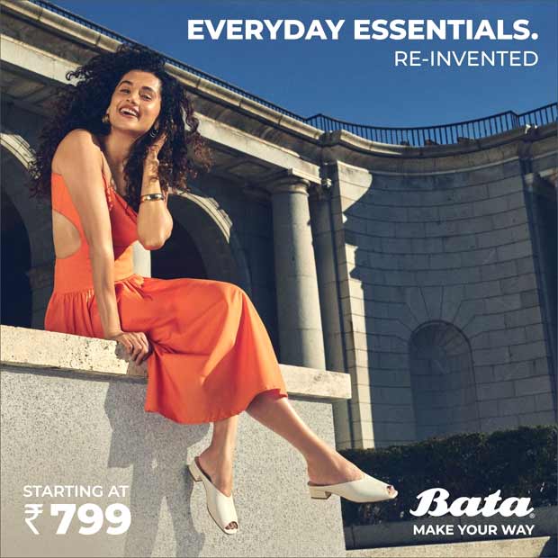 Taapsee Pannu fronts Bata’s new summer footwear campaign