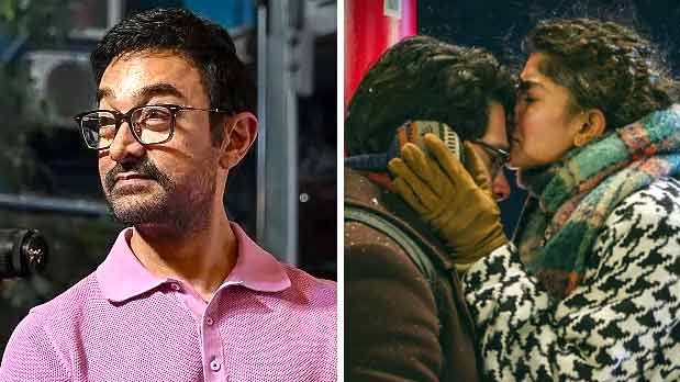 Aamir Khan and Junaid Khan greet fans during Ek Din theatre visit