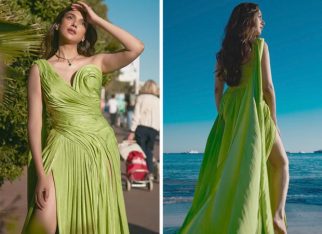 Aditi Rao Hydari turns heads at Cannes 2026 in dramatic neon green couture gown for L’Oréal Paris
