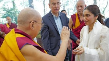 Bhumi Pednekar moved to tears after meeting the Dalai Lama in McLeod Ganj