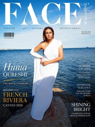 Huma Qureshi on the cover of Face, May / June 2026