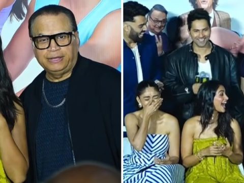 Hai Jawani Toh Ishq Hona Hai trailer launch: Ramesh Taurani BREAKS silence on legal feud with Vashu Bhagnani: “There’s no problem…we are handling it”; Varun sings ‘Jeena Laga Hoon’ and asks, “Ramesh ji, iss gaane ke rights hai na?”