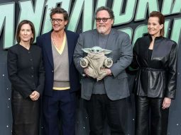 Pedro Pascal jokes Grogu ‘had a manicure for the event’ during Star Wars: The Mandalorian and Grogu promotions
